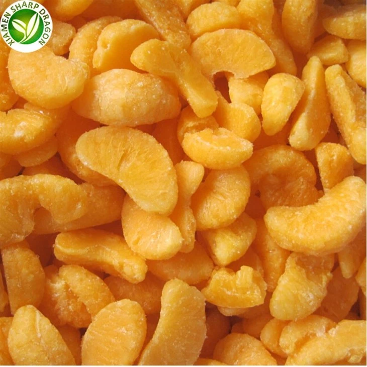 Frozen mandarin oranges in bulk